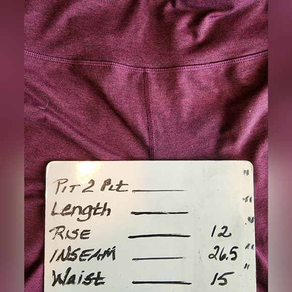 Spalding Dark Red Leggings Large - Picture 5 of 5
